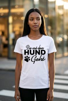 Die mit dem Hund geht