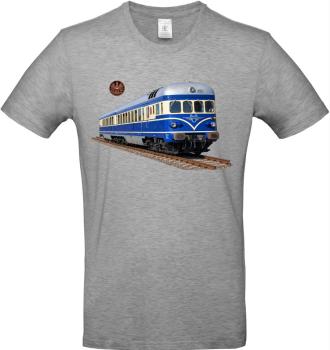 „Blauer Blitz“ – österreichische Eisenbahnnostalgie zum Anziehen