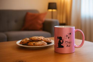Keramiktasse "Magie liegt in der Luft"