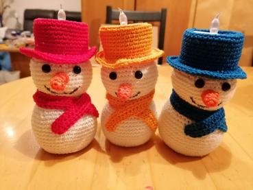 Preview: Schneemann mit Licht