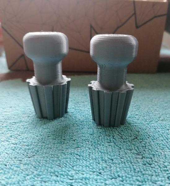 (Rillen) Stempel für Kaffeekapseln