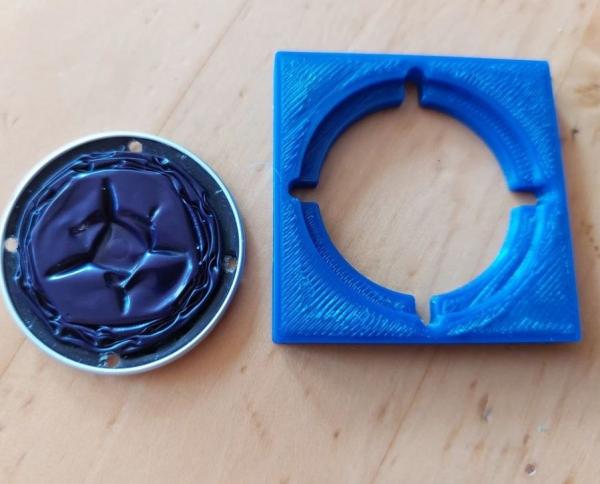 Bohrlehre für Kaffeekapseln