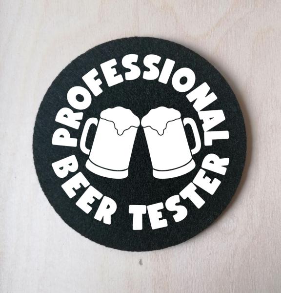 Glasuntersetzer Biertester