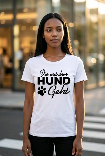 Die mit dem Hund geht