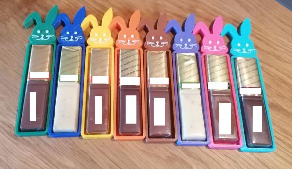 Osterhasen-Schokoladenhalter