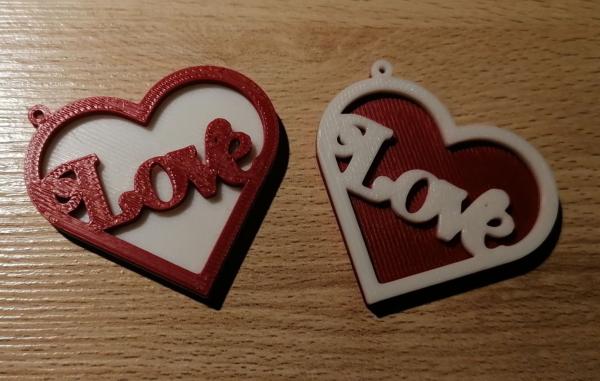 Schlüüsselanhänger "Love" 1