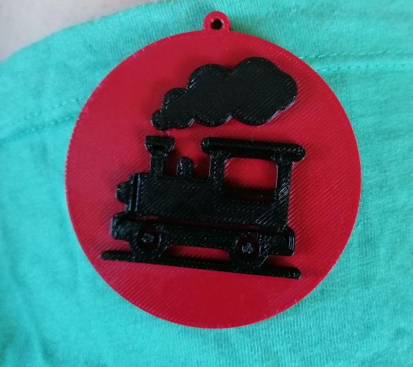 Schlüsselanhänger Dampflok