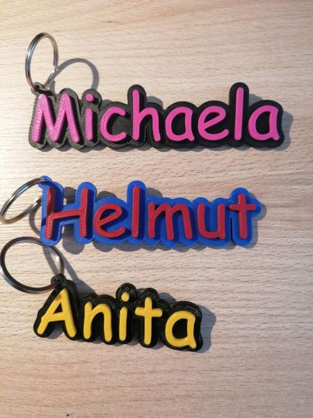 Personalisierter Namenanhänger